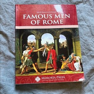 Famous Men of Rome Book textbook